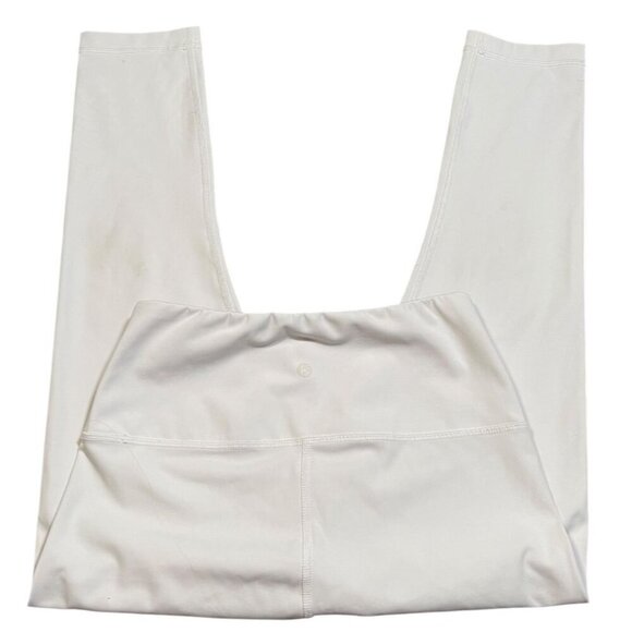 90 Degree By Reflex White High Waisted Tummy Control 22" Capri SIZE-SMALL - Picture 3 of 4